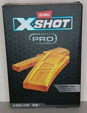 Zuru X-Shot Pro Series - 1 Half Clip And 1 Full Clip - Clips Only  NIB