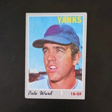 Topps 1964 Pete Ward Rookie #659 Chicago White Sox MLB Baseball Trading Card. rookie card picture