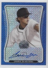 2020 Leaf Metal Draft Portrait Blue Mojo 1/10 Carmen Mlodzinski Auto y8h