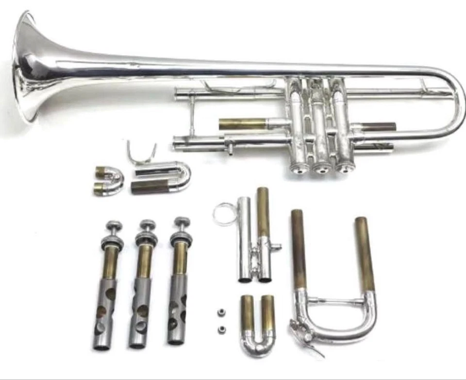 Bach Stradivarius 180ML37SP Tromba Argento Bb Key 180ML 37SP 180 ML 37 SP JP - Immagine 4 di 4