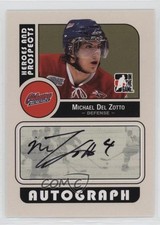 2008-09 ITG Heroes and Prospects Auto Michael Del Zotto #A-MDZ Auto 1dp4