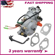 Dual Fuel Manua Carburetor LPG NG Conversion Kit For Honda GX340 GX390 188F 190F