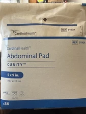 Cardinal Health Curity Abdominal Pad 5x9 Inch 36-Pack
