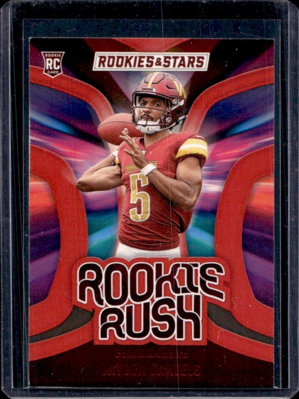 2024 Panini Rookies & Stars Jayden Daniels Rookie Rush RC Longevity #RR-JDS