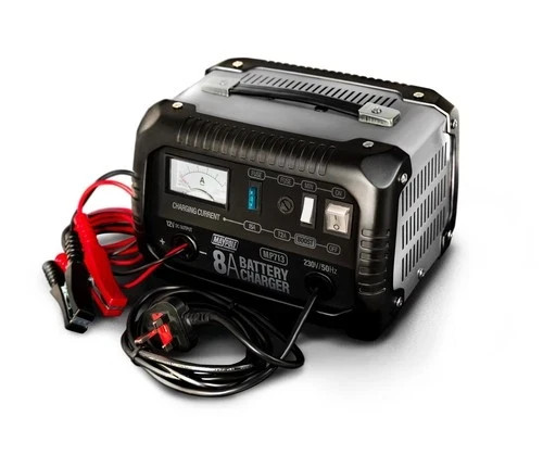 12V 8A Maypole MP713 Battery Charger Cars Motorbike Lead Acid & AGM from 20-90AH