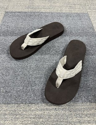 Reef Brown & Beige Thing Slip On Casual Leisure Sandals Men s Size 11