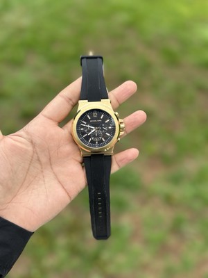 Michael Kors Men's Dylan Chronograph Black Dial Watch | eBay