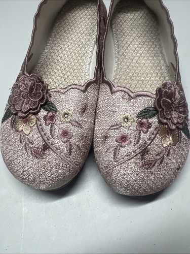 New Women Comfortable Ballet Flat Slip On Loafers Ballerina Shoes Retro Sz 39-8 - Picture 6 of 9