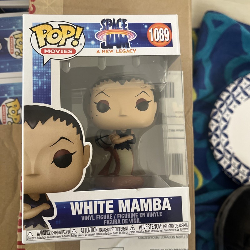 Funko Pop! Movies: White Mamba 1089 Space Jam A New Legacy  See Photos!