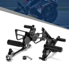 For Honda Adjustable CNC Rearsets Foot pegs CBR 1000 RR CBR1000RR 2004-2007 06