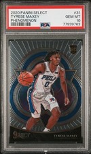 2020 PANINI SELECT PHENOMENON #31 TYRESE MAXEY PSA 10