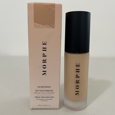 Morphe Filter Effect Soft-Focus Foundation Filter Medium 9 Liquid Makeup 1oz Box