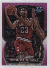 2022-23 Bowman U Chrome Pink Refractor Trayce Jackson-Davis #42 1i5t