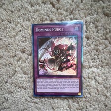 Konami Yugioh Dominus Purge Trap Collector’s Rare RA05-EN150