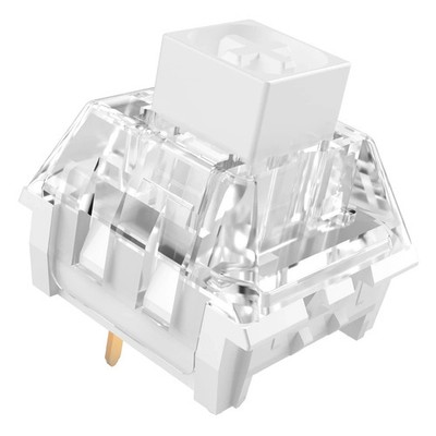 Kailh Box White Clicky Keyboard Switch 3-pin 45gf Dustproof RGB SMD 90 PCS