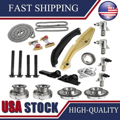Timing Chain Kit With VVT Cam Phasers for 2011-2017 Ford F-150 Lincoln MKX 3.5L