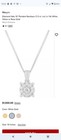 Diamond Halo 18" Pendant Necklace (1/3 ct. t.w.) in 14k gold (Purchased 1500$) — photo 10