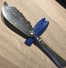 antikes viktorianisches Buttermesser  Sterlingsilber  Birmingham Martin Hall &Co