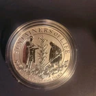2020 Mayflower 400th Anniversary Silver Reverse Proof Medal with Box and COA