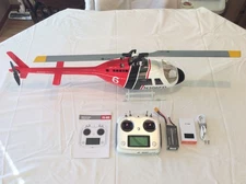 RC HELICOPTER Flywing Bell 206 470 helicopter v3
