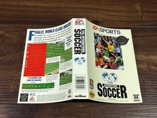 FIFA International Soccer Sega Genesis Box Case Insert Cover Art Only