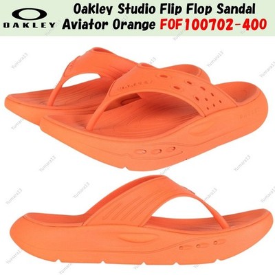 Oakley Studio Flip Flop Sandale Aviator Orange FOF100702-40O