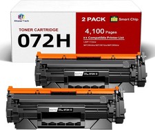 072H Toner Cartridge Replacement for Canon 072 072H Black High-Yield 2-Pack 