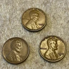 1936 P D S Lincoln Wheat Penny 3 coin Set FREE SHIPPING.  Nice Coins