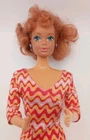1988 - Barbie and the Beat - Midge Doll – Red Hair - Freckles - W/ Vintage Dress