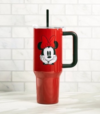 Disney Classic Minnie Mouse 40 oz Tumbler Stainless Steel NEW