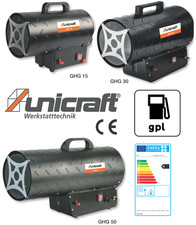 Generatore aria calda calore riscaldatore portatile cannone gas Gpl 15 30 50 kw