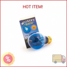 Fluker's Reptile Incandescent Blue Daylight Bulb for Reptiles and Amphibians, 25