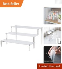 Clear Acrylic Display Stand Display Shelf, 3 Tier Desserts Holder,3 Tier Cupc...