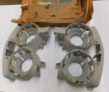 Nos Oem Ford 1967 Mercury Comet Fender Extensions Headlight Headlamp Housings