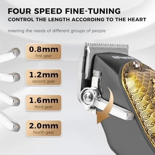 Wahl Profesional Máquina de Corte de Pelo Peluquería Salón Cortadora Cortadora Kit Set Foto 4 de 4