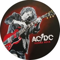 Ac/Dc - Power Rock / Broadcast 7 Pic Disc - Vinyl Record 7PD - G72Z