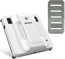 AlfaBot Window Cleaning Robot, Dual Nozzles with Ultrasonic Spray, 5000Pa Window