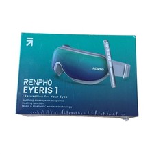 RENPHO Eyeris 1 Soothing Eye Massager Migraine Heat Music NEW SEALED