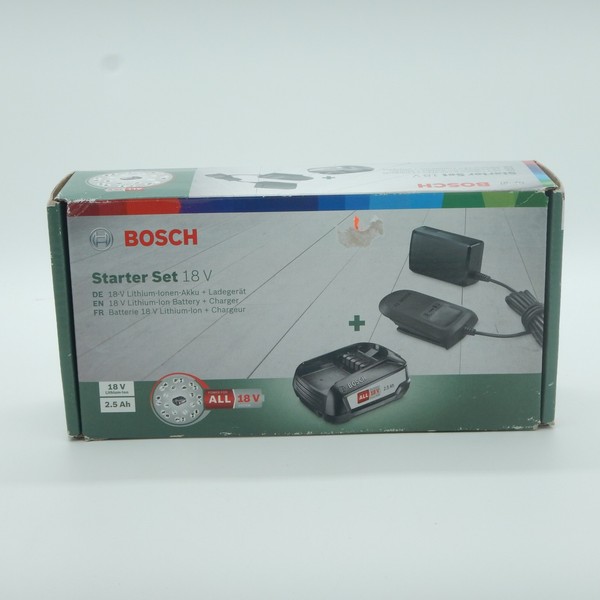 Bosch Starter Set PBA 18V – 2,5 Ah Akku + AL1810CV LadegeräT - NEU-image