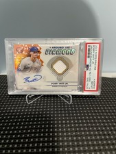 2023 Topps Pristine Around The Diamond Relic Auto ADRBW Orange Bobby Witt PSA 8