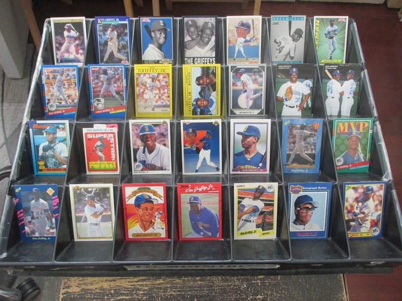 KEN GRIFFEY JR (560) CARD ULTIMATE COLLECTION, INSERTS & PREMIUMS (NO DUPLCATES)