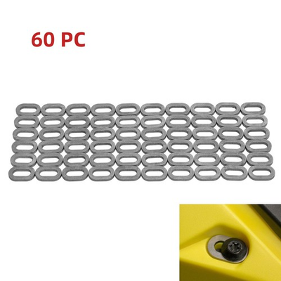 #ad For Sea Doo Stainless Steel 60Pcs Body Deck Washer Spark Hardware Upgrade Kit $44.01