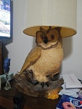 2 Owl Vintage Owl Lamps