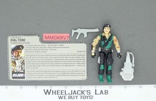 Dial-Tone V1 100% Complete G.I. Joe 1986 Hasbro Vintage Action Figure