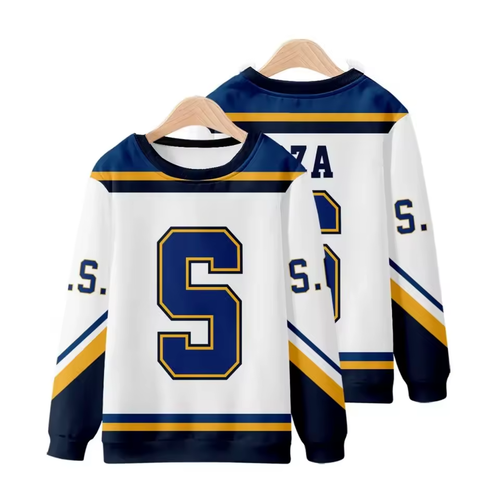 SZA SOS Blind Graphic Hockey Trikot Nummer 7 Langarm Streetwear Unisex S-4XL - Bild 3 von 8