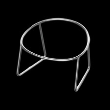 Elevated Cat Food Bowl 15  Tilted Neck Guard 304 Stainless Steel Pet Dish