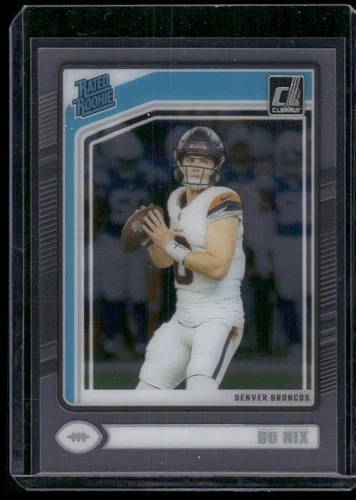 2024 Clearly Donruss #56 Bo Nix FOOTBALL Denver Broncos
