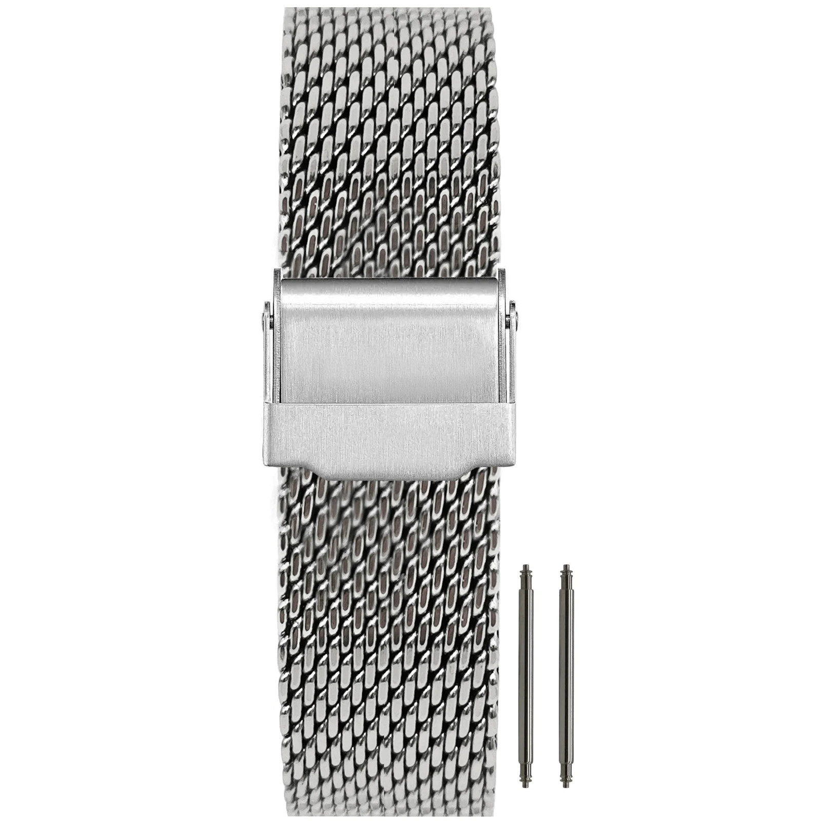Bracelet montre milanais en acier mesh pour Tag Heuer et Hamilton