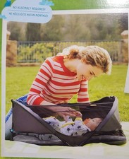 NEW Munchkin Brica Fold N Go Travel Bassinet infant baby bed portable 3lbs
