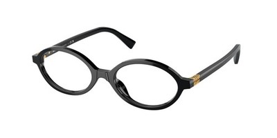 NEW Miu Miu 01XV Eyeglasses 1AB1O1 Black 100% AUTHENTIC